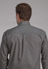 Roper Men's Amarillo Collection L/S Shirt - Geo Print