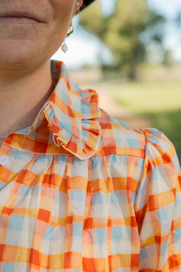 Black Colt Frankie - Orange Check