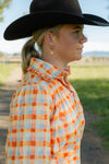 Black Colt Frankie - Orange Check