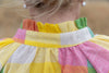 Black Colt Gabby Blouse  - Rainbow Check