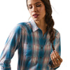 Ariat Ladies REAL Kirby Billie Jean LS Shirt - Idabel Dobby Plaid