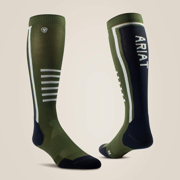 Ariat Uni Ariattek Slimline Performance Socks