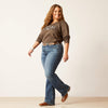 Ariat R.E.A.L Perfect Rise Pheobe Bootcut Jeans - Curvy Fit - Canadian