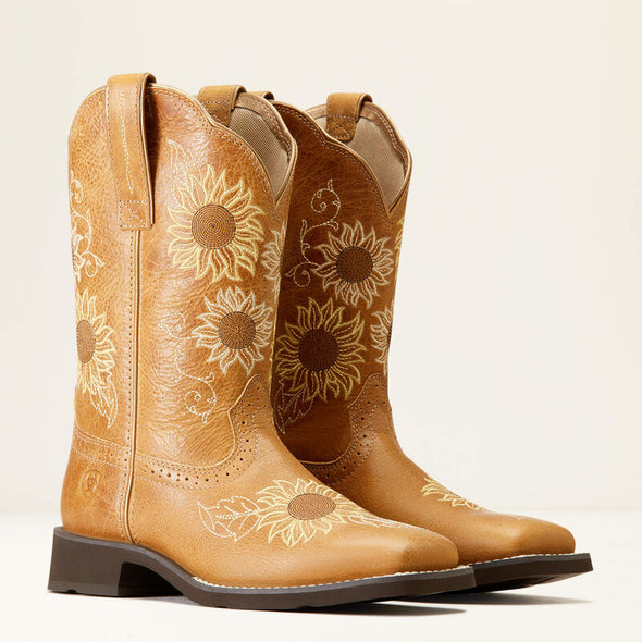 Ariat Ladies Boots Blossom Sanded - Tan