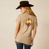 Ariat Ladies Durango Desert T-Shirt - Oatmeal Heather