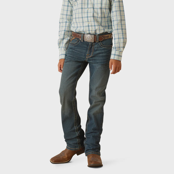 Ariat Boys B5 Slim Waco Straight Jean - Darham