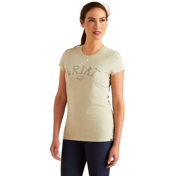 Ariat Posey Tee - Heather Laurel Green