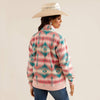 Ariat Ladies Ranger 1/2 Zip Sweatshirt - Tiffany Print