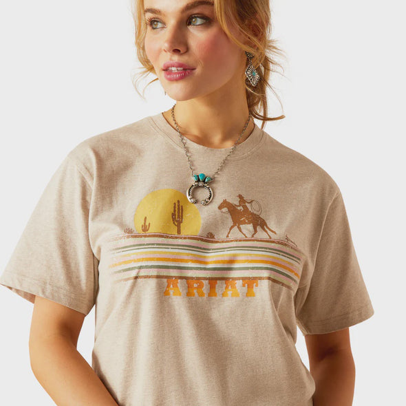 Ariat Ladies Cowgirl Desert S/S Tee