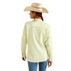 Ariat Ladies Venttek LS Shirt - Lime Stripe