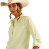 Ariat Ladies Venttek LS Shirt - Lime Stripe