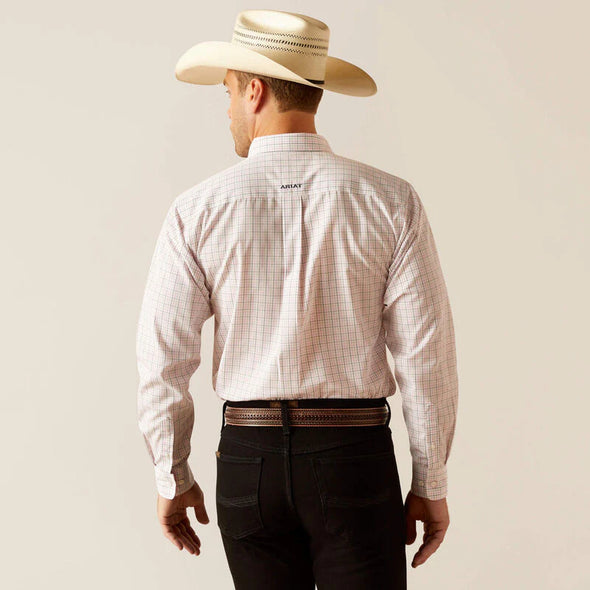 Ariat Men's W.F Ozzy Fitted L.S Shirt- Light Lilac
