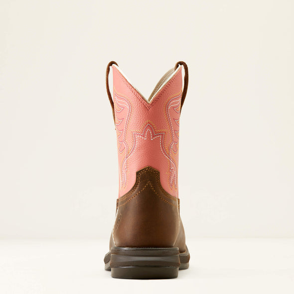 Ariat ladies Anthem Shortie Boot - Myra Honey Bee/ Cosmic Coral