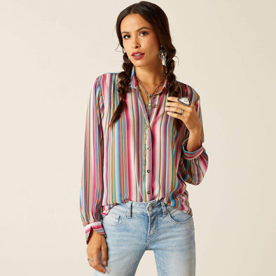 Ariat Ladies Naran 3/4 Sleeve Shirt - Serape