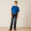 Ariat Boy's B5 Straight Romeo Jean - Mineral Blue