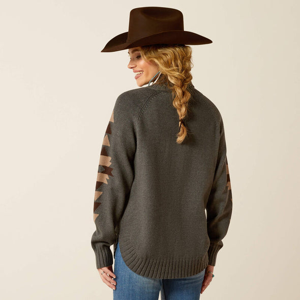 Ariat Ladies Madison Sweater - Heather Grey