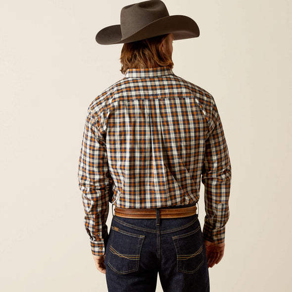 Ariat Men's Pro Series Thomas L.S Shirt - Dark Blue