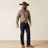 Ariat Men's Pro Series Thomas L.S Shirt - Dark Blue
