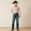Ariat Men's Wrinkle Free Larson L.S Shirt - Light Blue