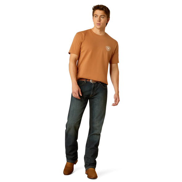 Ariat Mens Horizon Oasis T-Shirt - Chipmunk