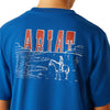 Ariat Boys Horizon Oasis Tee - Royal Blue