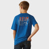 Ariat Boys Horizon Oasis Tee - Royal Blue