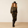 Ariat Ladies Wisteria Top - Croc Jacquard