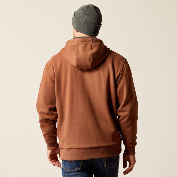 Ariat Men's Rebar All-Weather Full Zip Hoodie - Aztec