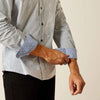 Ariat Men's Maxwell Modern Fit L.S Shirt - Blue