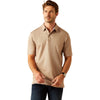 Ariat Men's Shaldon Polo - Brown Heather