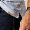 Ariat Men's Shaldon Polo - Chambray Blue Heather