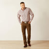 Ariat Men's Wrinkle Free Avery Classic Fit L.S Shirt - Brick