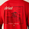 Ariat Men's Proud Farmer T-Shirt - Redline