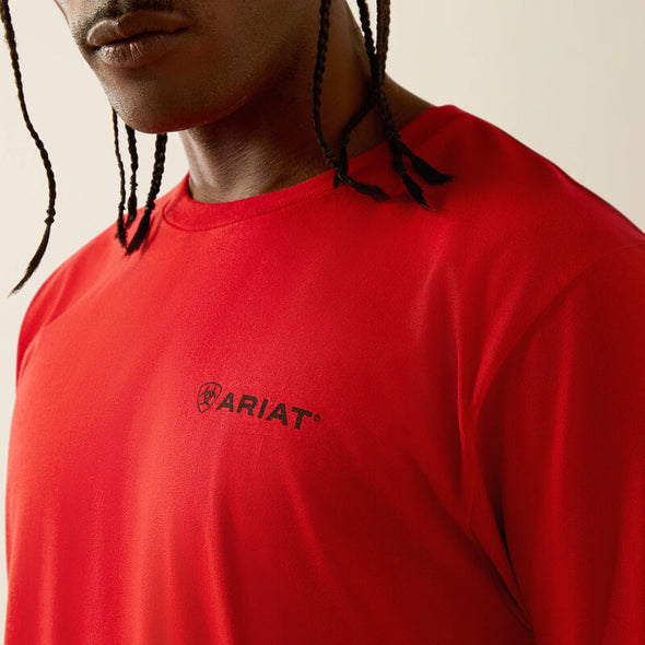 Ariat Men's Proud Farmer T-Shirt - Redline