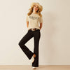Ariat Ladies western Wear T-Shirt - Natural