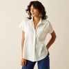 Ariat Ladies Vacation S.S Shirt - Cloud Dancer