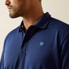 Ariat Men's Tek Polo - Blue Depths
