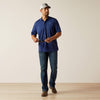 Ariat Men's Tek Polo - Blue Depths