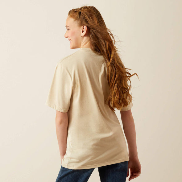Ariat Girl's Western Spirit T-Shirt - Natural
