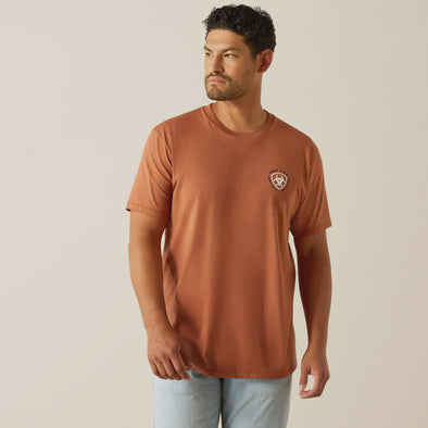Ariat Loft Simple Real SS TShirt- Chutney