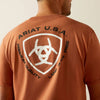 Ariat Loft Simple Real SS TShirt- Chutney