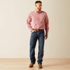 Ariat Men's Wrinkle Free Dane L.S Shirt - Red