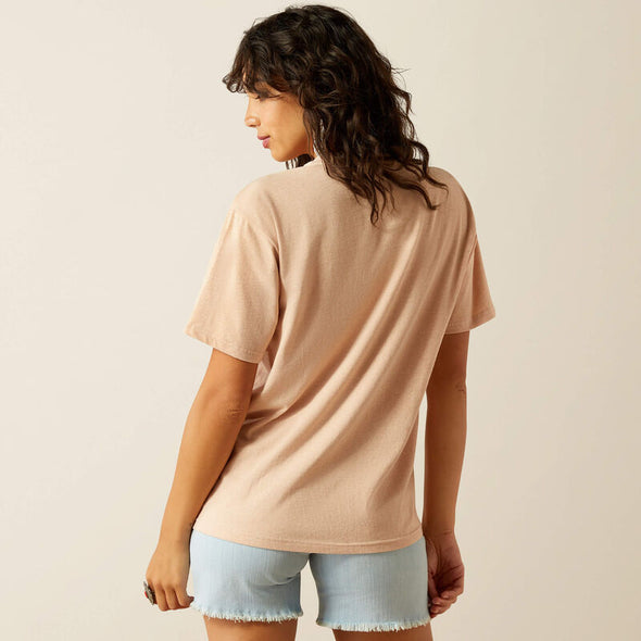 Ariat Ladies Roadside S.S T-Shirt - Muted Clay
