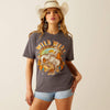 Ariat Ladies Retro Rodeo T-Shirt - Thunderstorm