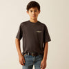 Ariat Boy's Explore Circle T-Shirt - Vintage Black