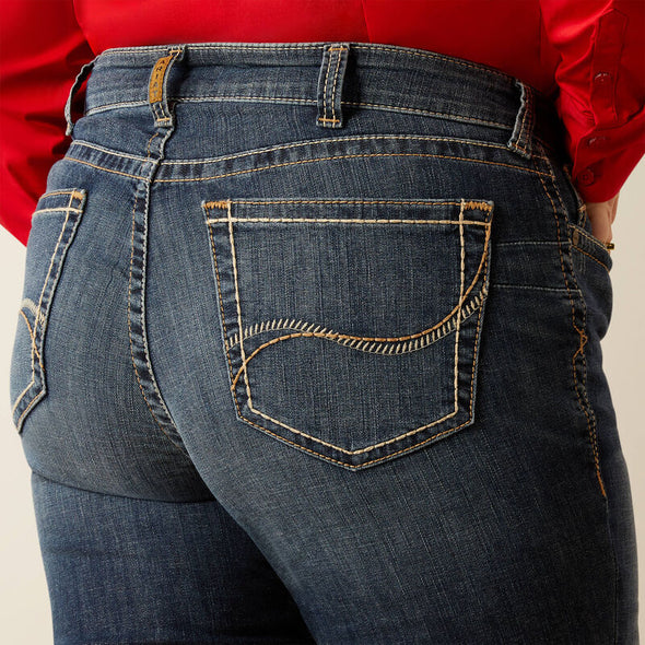Ariat Ladies Mid Rise Lilla Boot Cut Jeans - Missouri