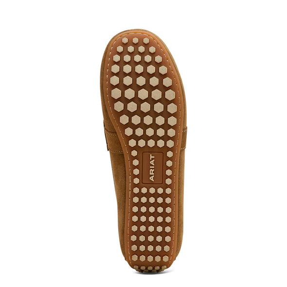 Ariat Ladies Selene Driving Moc - Caramel Suede
