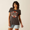Ariat Ladies Southwest Classic T-Shirt - Vintage Black