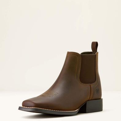 Ariat Youth Booker Chelsea Boots - Distressed Brown