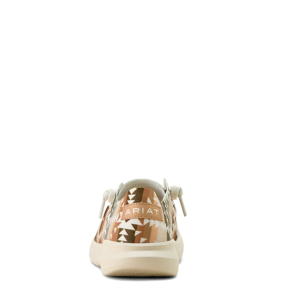 Ariat Ladies Hilo Shoe - Natural Southwest Print